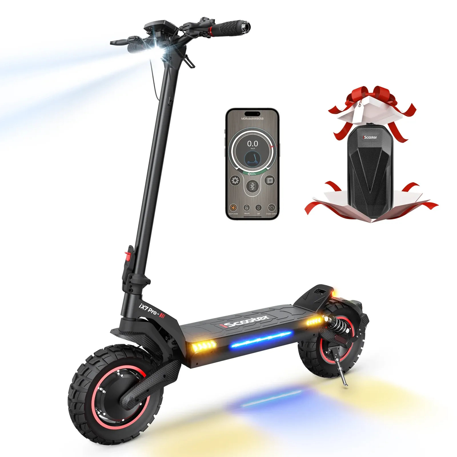 Scooter eléctrico iScooter iX7 Pro, foto del fabricante